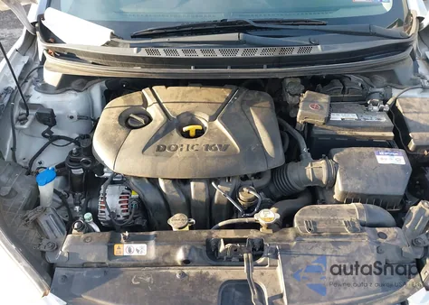 2012 Hyundai Elantra Gls (Ulsan Plant) from USA, damaged, VIN KMHDH4AE1CU288566